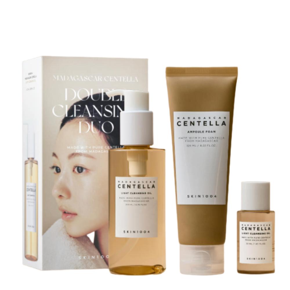 SKIN1004 Madagascar Centella Ampoule Foam 125ml + Light Cleansing Oil 200ml
SKIN1004 Madagascar Centella Ampoule Foam 125ml + Light Cleansing Oil 200ml