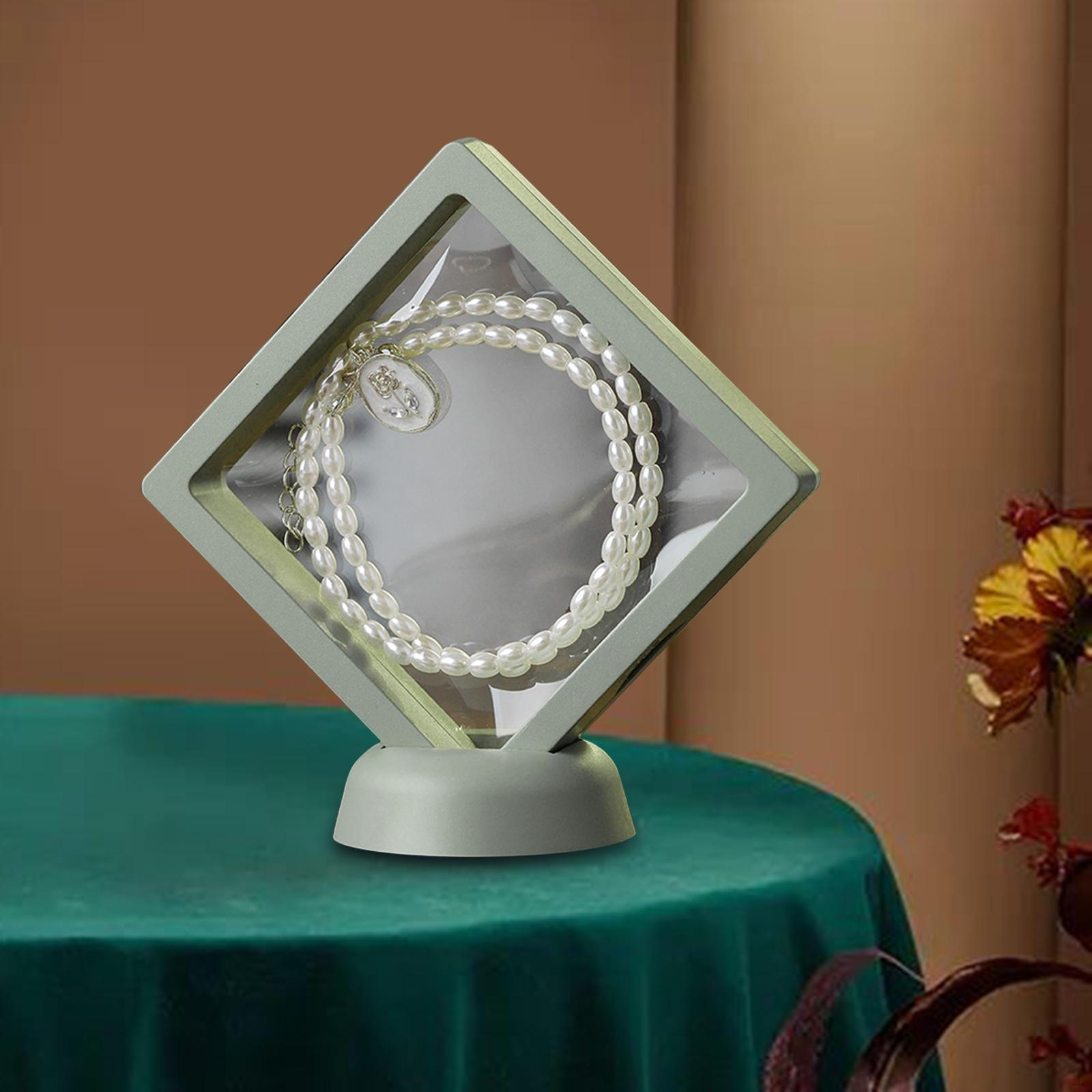 3D Floating Display Case Jewelry Container Ornament Storage Box Organizer for 9cmx9cm
3D Floating Display Case Jewelry Container Ornament Storage Box Organizer for 9cmx9cm