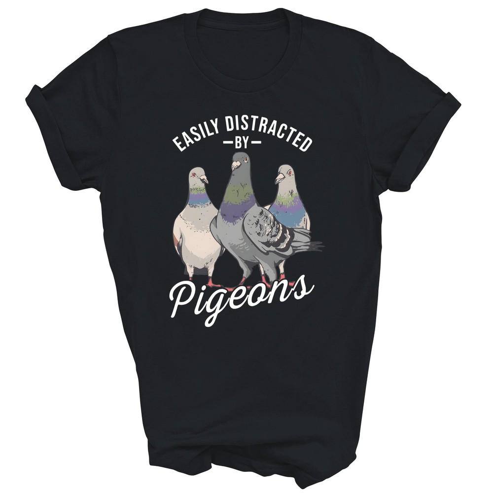 Easily Distracted By Pigeons Pigeon Lover Unisex Shirt Gift 4XL
Easily Distracted By Pigeons Pigeon Lover Unisex Shirt Gift 4XL