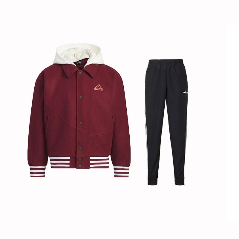 Adidas Loose Fit Hooded Long Sleeve Jacket Outdoor Casual Sports Set Men Set IT0210+-DZ8488 M
Adidas Loose Fit Hooded Long Sleeve Jacket Outdoor Casual Sports Set Men Set IT0210+-DZ8488 M