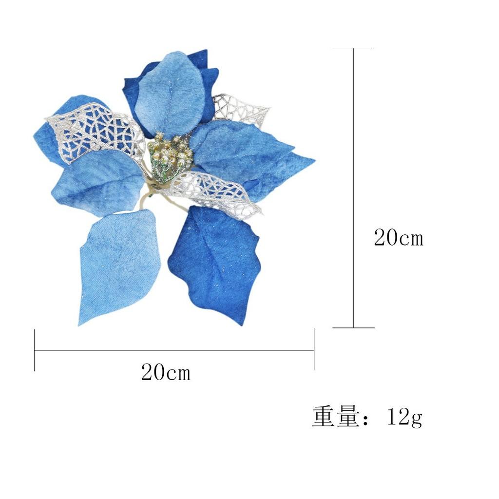 20см Рождественские Роскошные Цветочные Украшения в Насыщенном Красном Золотом Синем Серебряном и Dark Blue Flower
20см Рождественские Роскошные Цветочные Украшения в Насыщенном Красном Золотом Синем Серебряном и Dark Blue Flower