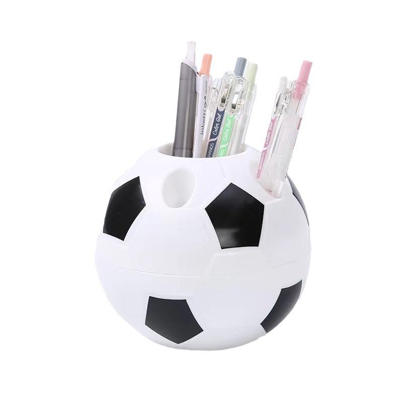 Football Shaped Storage Pen Holder Toothpaste Toothbrush Storage Box Single storage bucket чёрный/белый
Football Shaped Storage Pen Holder Toothpaste Toothbrush Storage Box Single storage bucket чёрный/белый