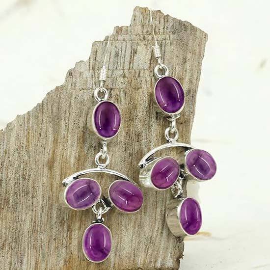Amethyst Gemstone Dangle Earring, 925 Sterling Silver, Birthstone Earring, Women Earring, Handmade Earring, Gift For Her
Amethyst Gemstone Dangle Earring, 925 Sterling Silver, Birthstone Earring, Women Earring, Handmade Earring, Gift For Her