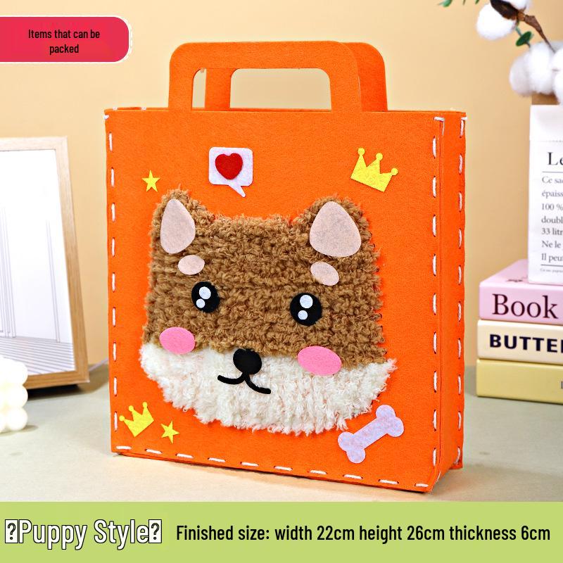 Набор для рукоделия «Сделай сам» Фетровая сумка-тоут для детей: Креативный, Веселый и Сделанный вручную подарок
Набор для рукоделия «Сделай сам» Фетровая сумка-тоут для детей: Креативный, Веселый и Сделанный вручную подарок