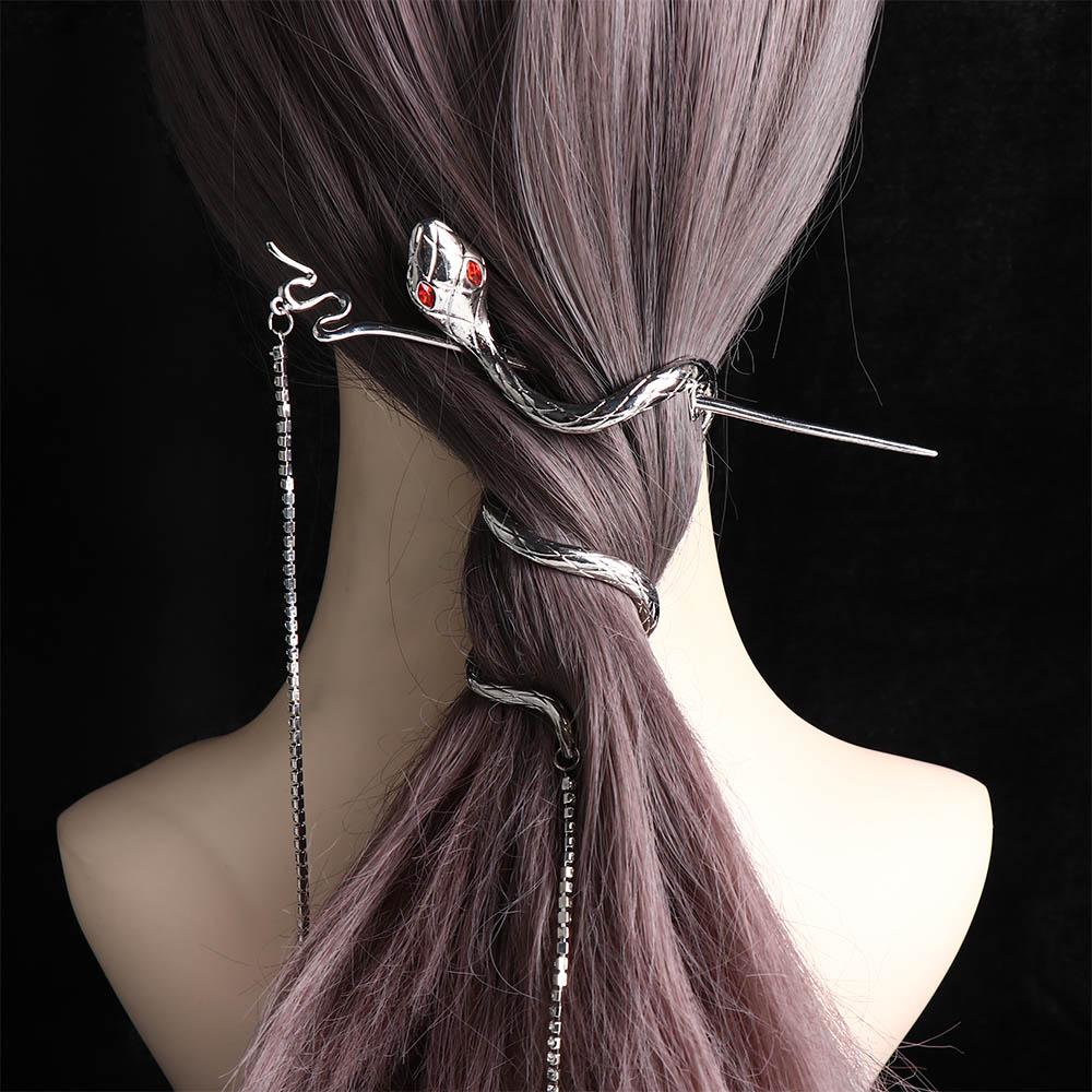 Tassel Snake Hair Stick Hair Fork Hanfu Hair Fork Elegant Chinese Style Hair Stick Party
Tassel Snake Hair Stick Hair Fork Hanfu Hair Fork Elegant Chinese Style Hair Stick Party