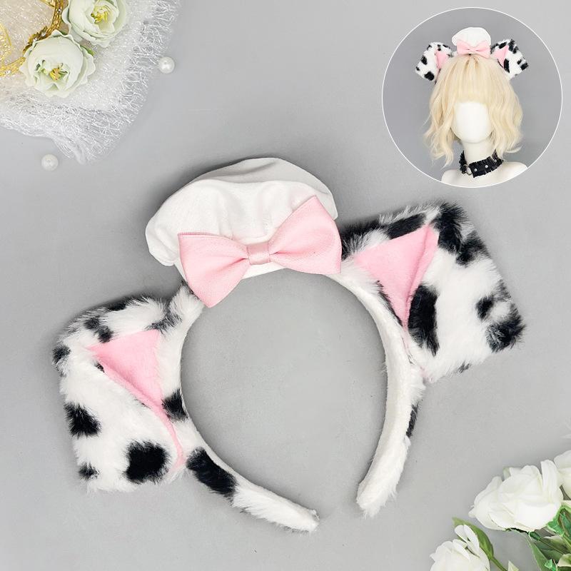 Doll Lolita Dog Ears Maid Headband Amusement Park Chef Dog Headband Japanese Sweet Dog Ears Headgear one size
Doll Lolita Dog Ears Maid Headband Amusement Park Chef Dog Headband Japanese Sweet Dog Ears Headgear one size