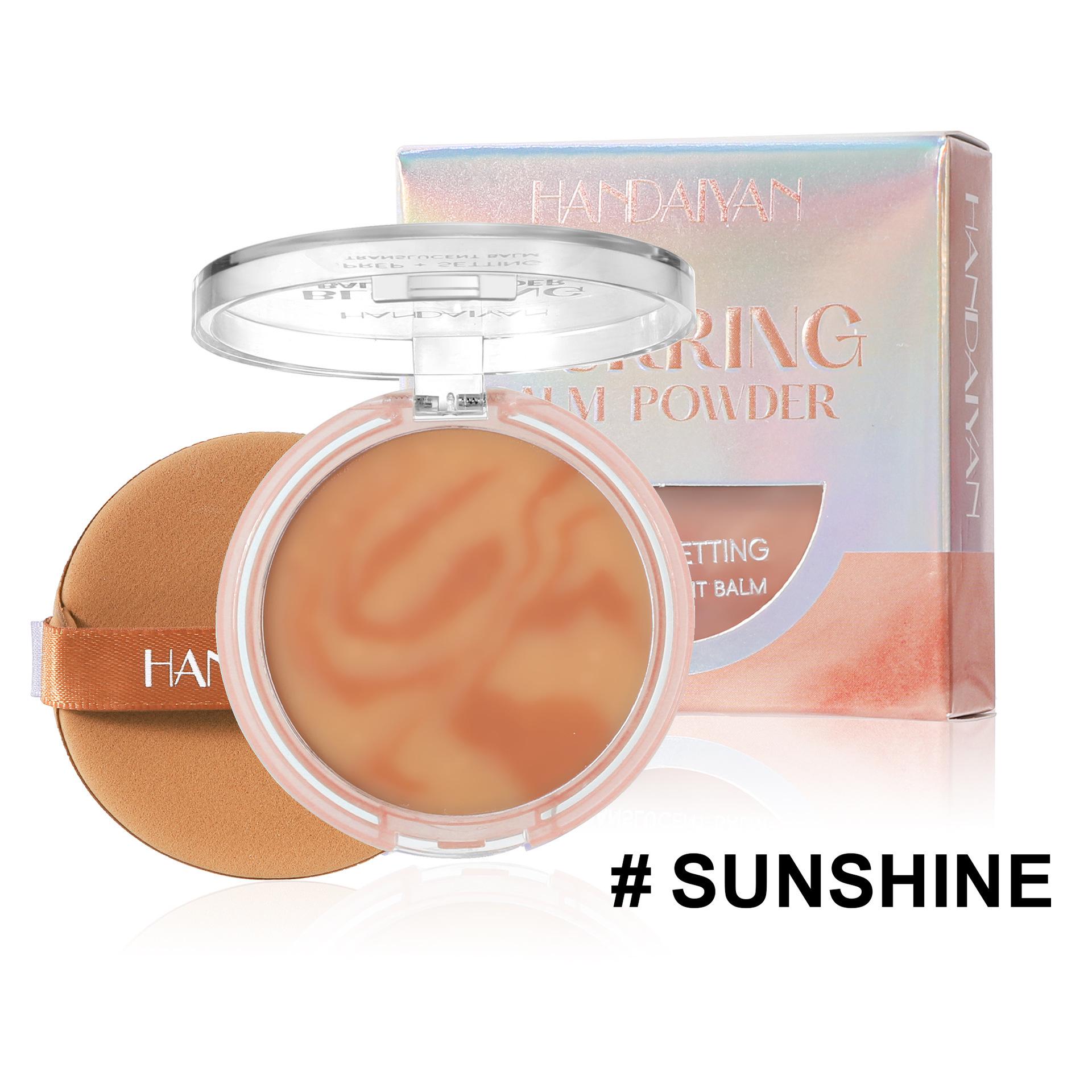 HANDAIYAN CROSSING Skin-Friendly Setting Powder Compact: Fine, Natural, Oil Control, Long-Lasting Powder Cream. 4.5g
HANDAIYAN CROSSING Skin-Friendly Setting Powder Compact: Fine, Natural, Oil Control, Long-Lasting Powder Cream. 4.5g