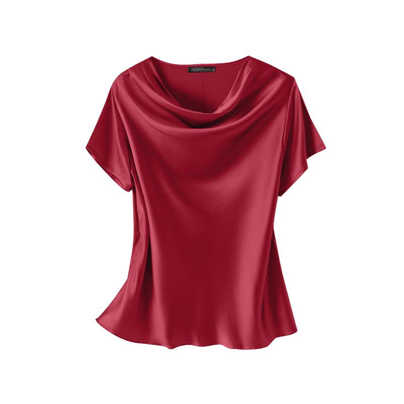 ZANZEA Женская повседневная блузка с воротником-стойкой, летняя, с коротким рукавом 2XL красный
ZANZEA Женская повседневная блузка с воротником-стойкой, летняя, с коротким рукавом 2XL красный