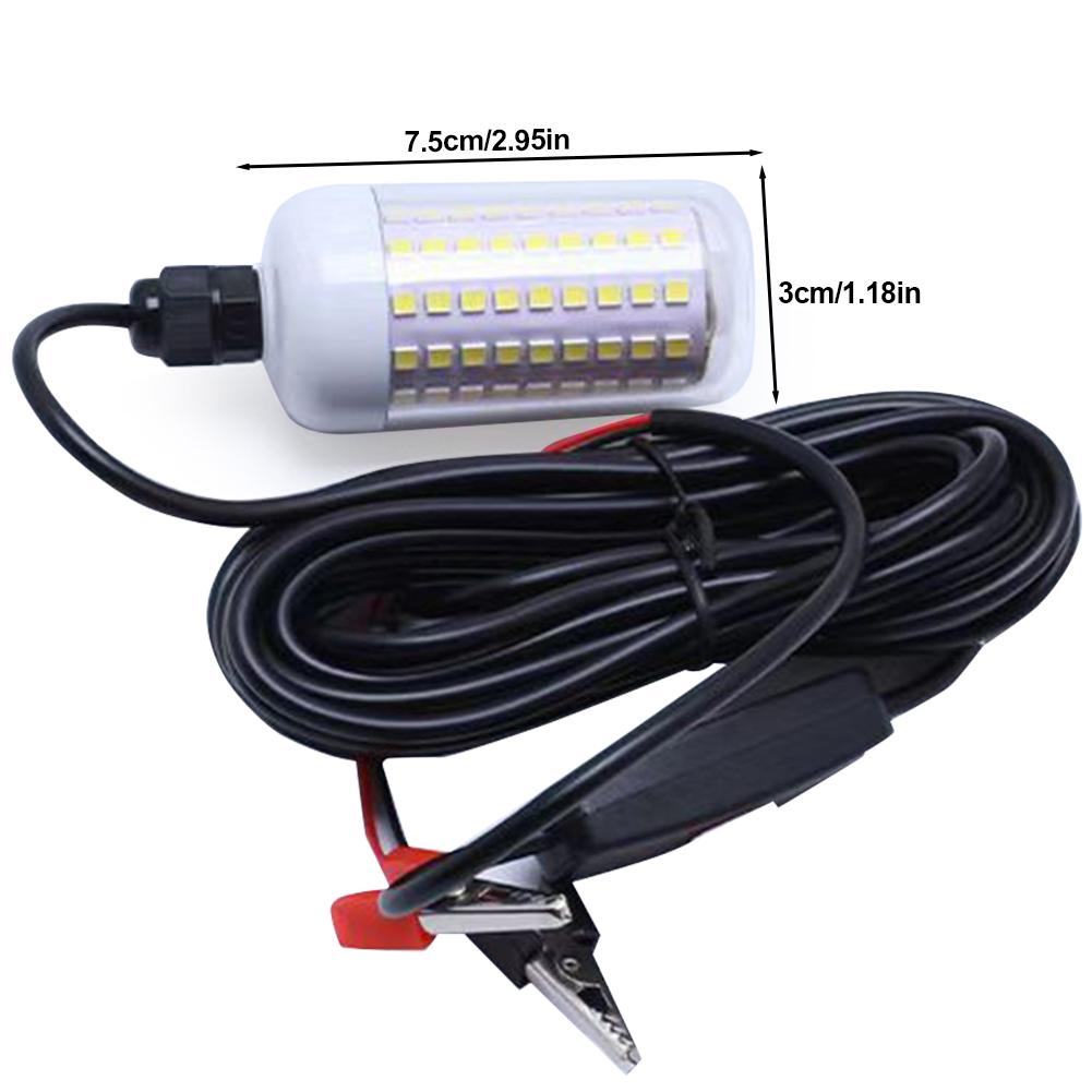 12V LED High-Power Fishing Light IP68 Waterproof Fish Gathering Lamp Corrosion Resist for Night Fishing 100W Light Accessories
12V LED High-Power Fishing Light IP68 Waterproof Fish Gathering Lamp Corrosion Resist for Night Fishing 100W Light Accessories