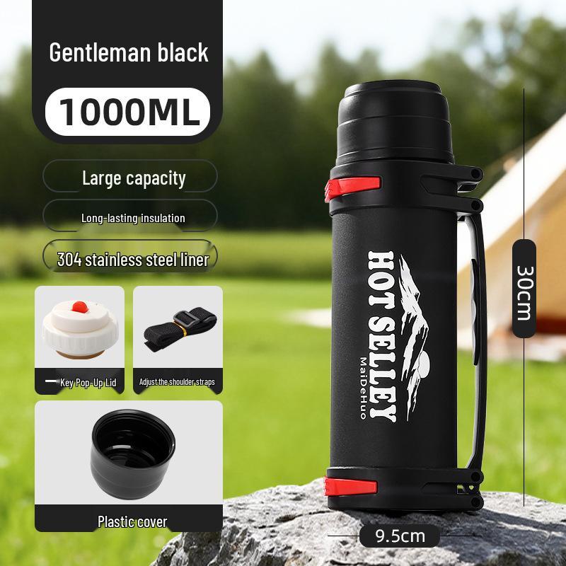 316 Stainless Steel Large Capacity Travel Thermos Flask - Portable Car Hot Water Bottle
316 Stainless Steel Large Capacity Travel Thermos Flask - Portable Car Hot Water Bottle