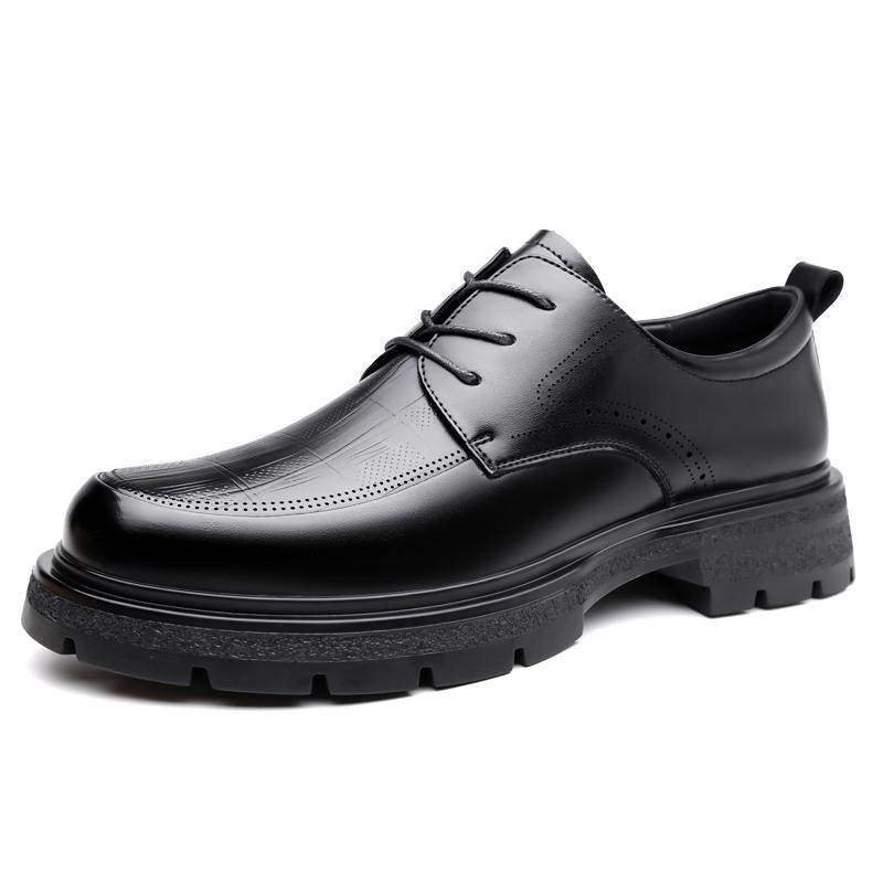 Кожаные оксфорды на толстой подошве, уличная мужская модельная обувь, броги на шнуровке, мужская повседневная обувь, удобная формальная обувь, кроссовки 44 чёрный
Кожаные оксфорды на толстой подошве, уличная мужская модельная обувь, броги на шнуровке, мужская повседневная обувь, удобная формальная обувь, кроссовки 44 чёрный
