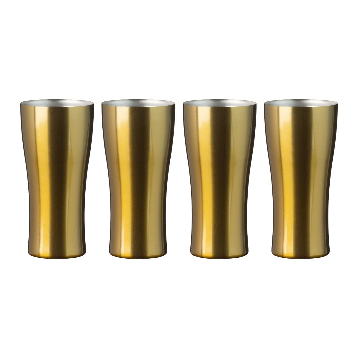 Atlas Insulated Stainless Steel Set of Vacuum Perfect for and Highballs Tumblers, 420ml, 4, Lightweight, Gold, Insulated, Alcohol, Beer,
Atlas Insulated Stainless Steel Set of Vacuum Perfect for and Highballs Tumblers, 420ml, 4, Lightweight, Gold, Insulated, Alcohol, Beer,