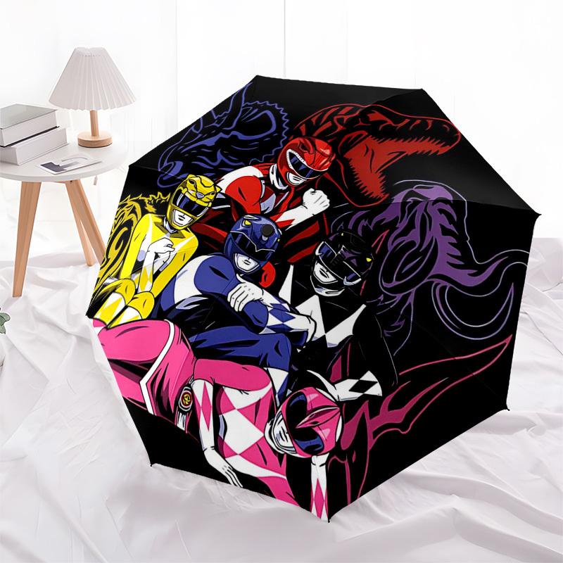 1pc Power Rangers Dino Thunder Automatic Opening Folding Umbrella, 3 Fold Design, 8 Rib Iron Frame Outdoor Umbrella, Ideal Gift for Fans, Travelers, D
1pc Power Rangers Dino Thunder Automatic Opening Folding Umbrella, 3 Fold Design, 8 Rib Iron Frame Outdoor Umbrella, Ideal Gift for Fans, Travelers, D
