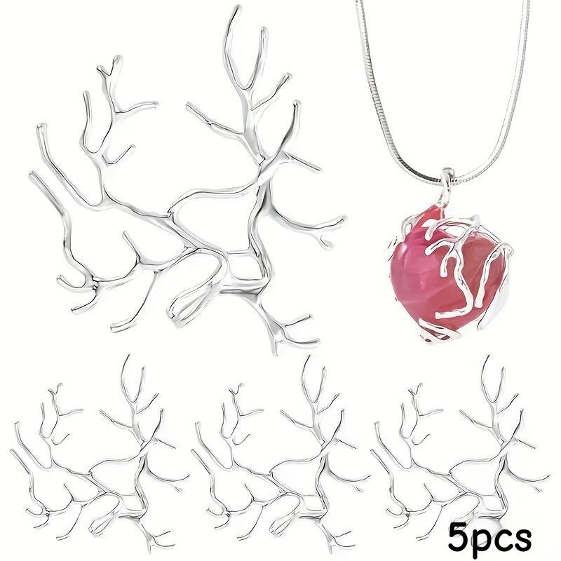 5pcs Jewelry tree branch loops - Heavy-Duty Jewelry components with Openwork Design, for DIY Necklace, Earrings, Bracelet Charms 5pcs
5pcs Jewelry tree branch loops - Heavy-Duty Jewelry components with Openwork Design, for DIY Necklace, Earrings, Bracelet Charms 5pcs