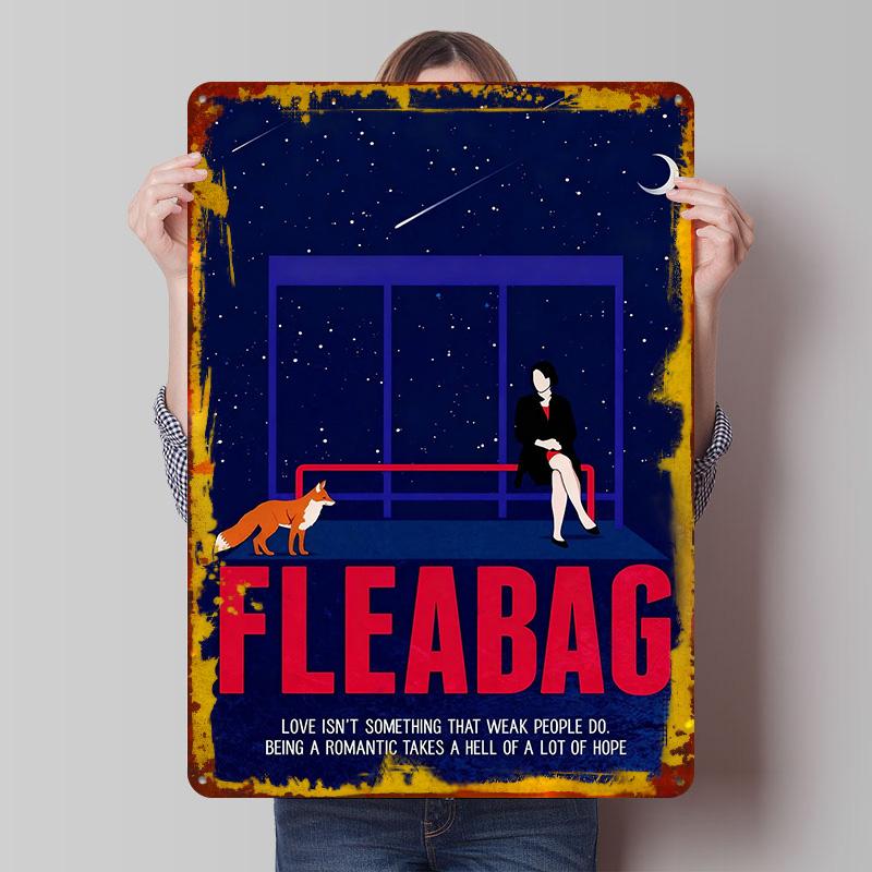 Fleabag With Fox and Woman Printed Poster Customized Wall Art Retro Vintage Metal Tin Signs for Decoration Garage Decorations 7.9x11.8In(20x30cm)
Fleabag With Fox and Woman Printed Poster Customized Wall Art Retro Vintage Metal Tin Signs for Decoration Garage Decorations 7.9x11.8In(20x30cm)