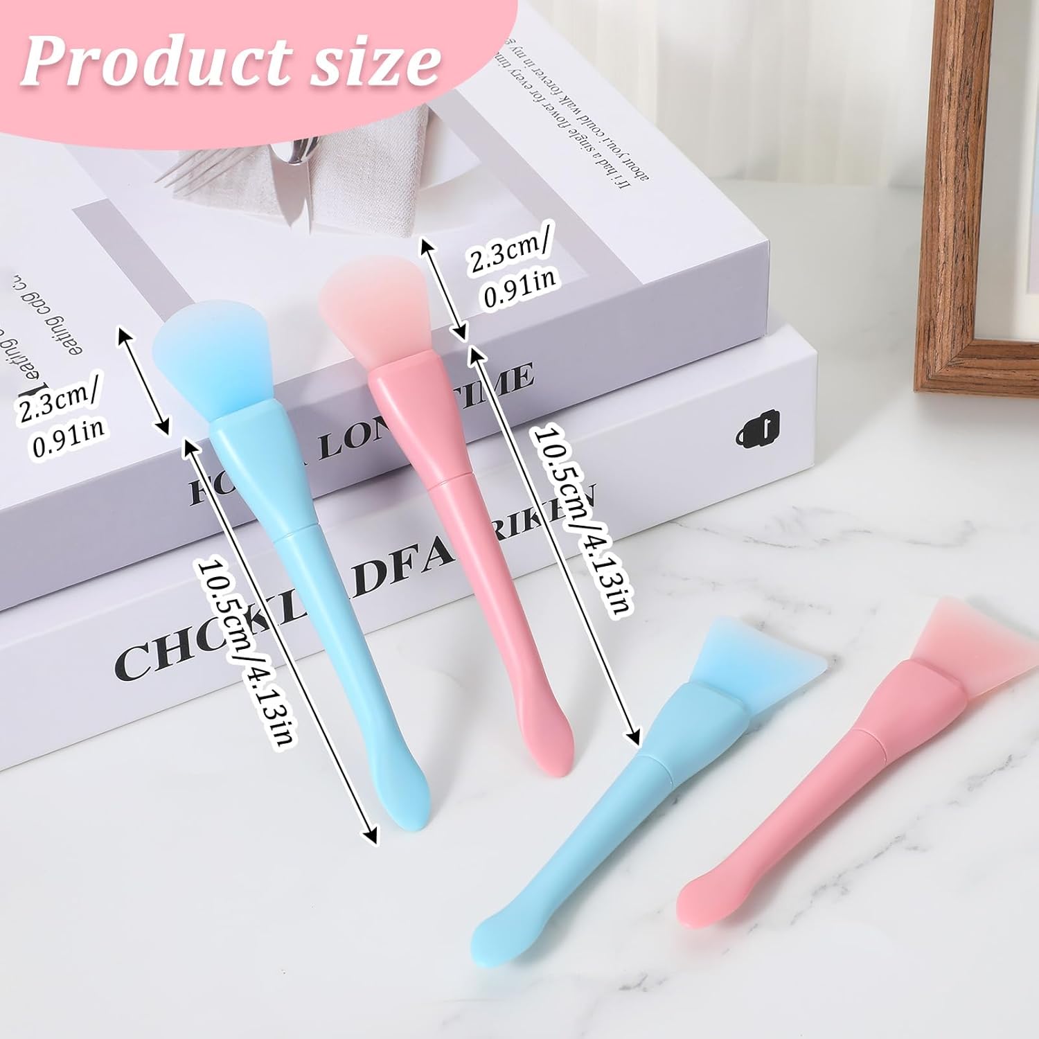 4 Pcs Silicone Applicator,Silicone Jelly Brush for Mask,Soft Face Masks Applicator for Mud,Clay and Spa Treatments, Ideal for Home Facial Care,
4 Pcs Silicone Applicator,Silicone Jelly Brush for Mask,Soft Face Masks Applicator for Mud,Clay and Spa Treatments, Ideal for Home Facial Care,