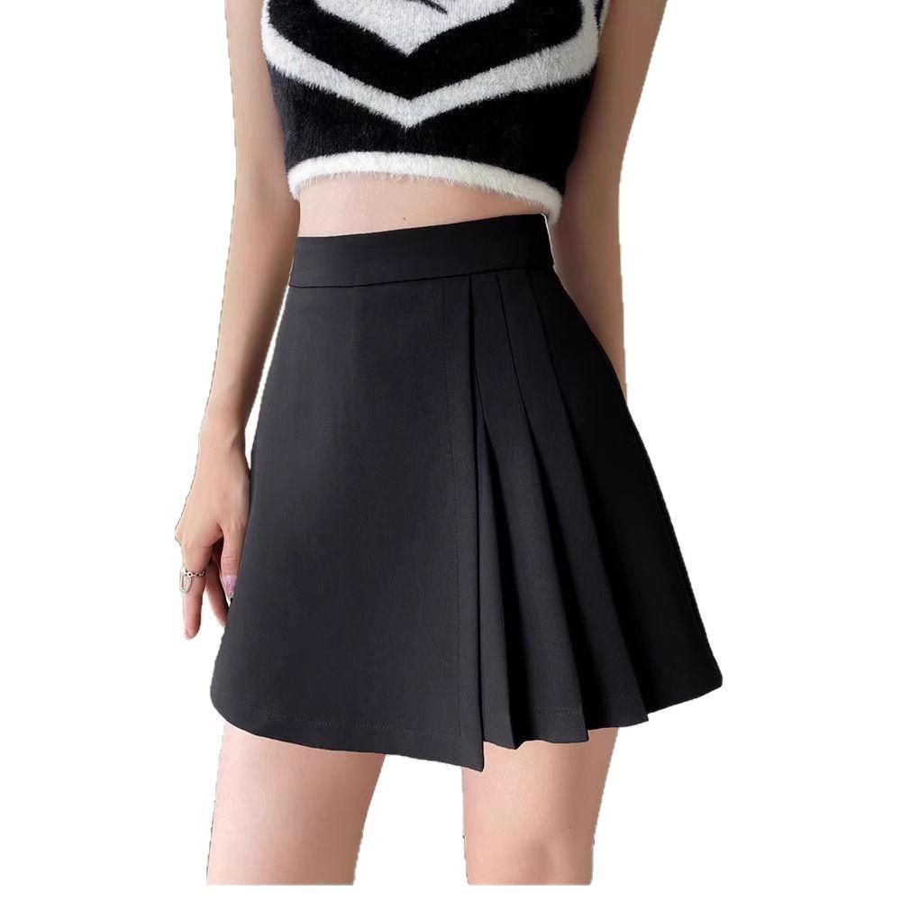 Women s Summer Grey Asymmetrical Pleated A-Line Short Skirt Petite High-Waisted Drapey Casual All-match Versatile Skirt-Trousers 4XL
Women s Summer Grey Asymmetrical Pleated A-Line Short Skirt Petite High-Waisted Drapey Casual All-match Versatile Skirt-Trousers 4XL