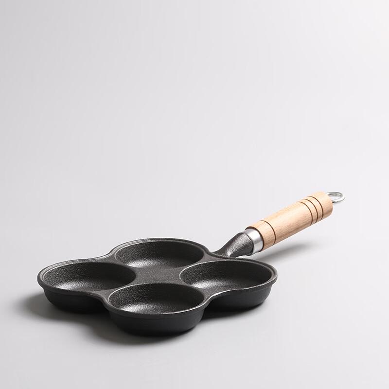 Zhishi Cast Iron 4-Hole Floral Egg Frying Pan
Zhishi Cast Iron 4-Hole Floral Egg Frying Pan