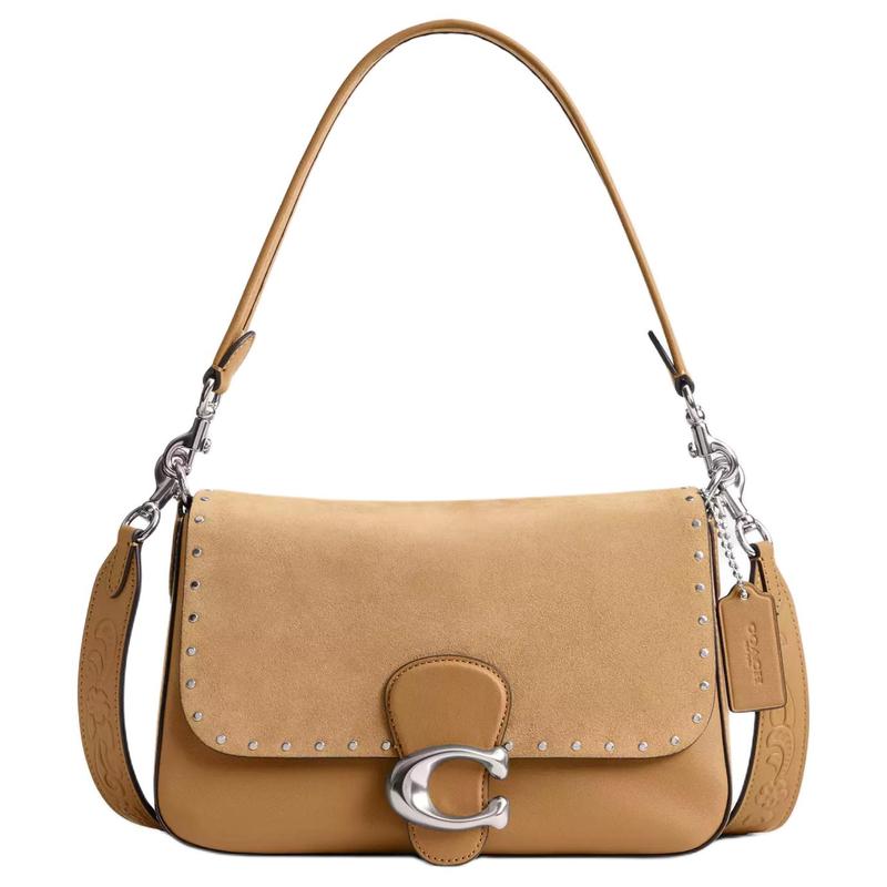COACH Soft Tabby 26 Rivet Decorated Wasteland Style Suede Handheld Crossbody Shoulder Bag Medium Women s Earthy Yellow жовтий
COACH Soft Tabby 26 Rivet Decorated Wasteland Style Suede Handheld Crossbody Shoulder Bag Medium Women s Earthy Yellow жовтий