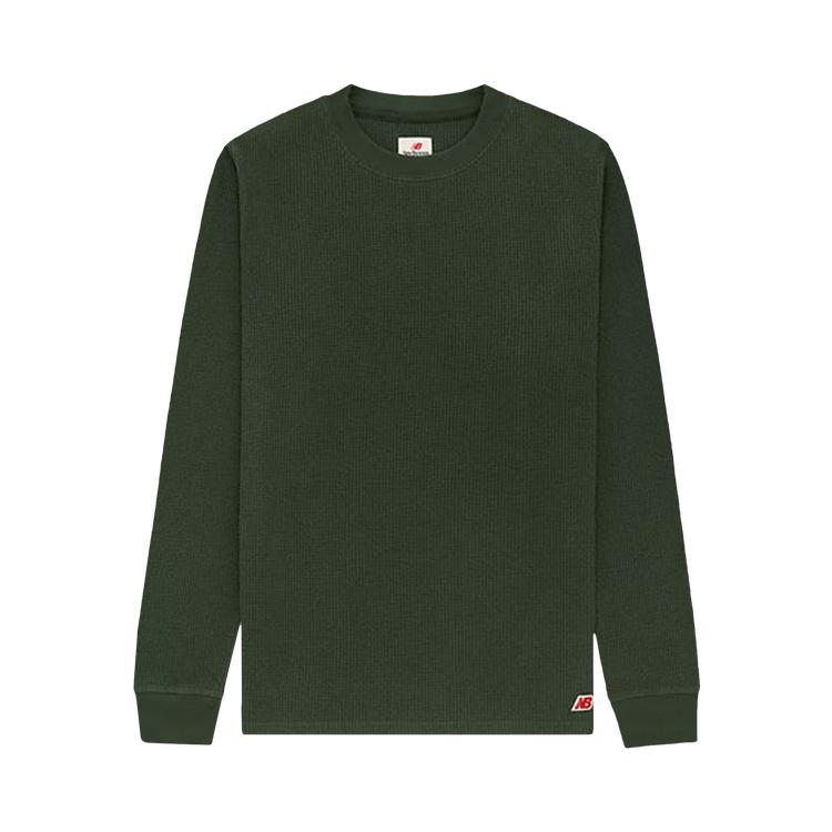 New Balance Made In USA Long-Sleeve Thermal T-Shirt Midnight Green Men Tops MT23546MTN
New Balance Made In USA Long-Sleeve Thermal T-Shirt Midnight Green Men Tops MT23546MTN