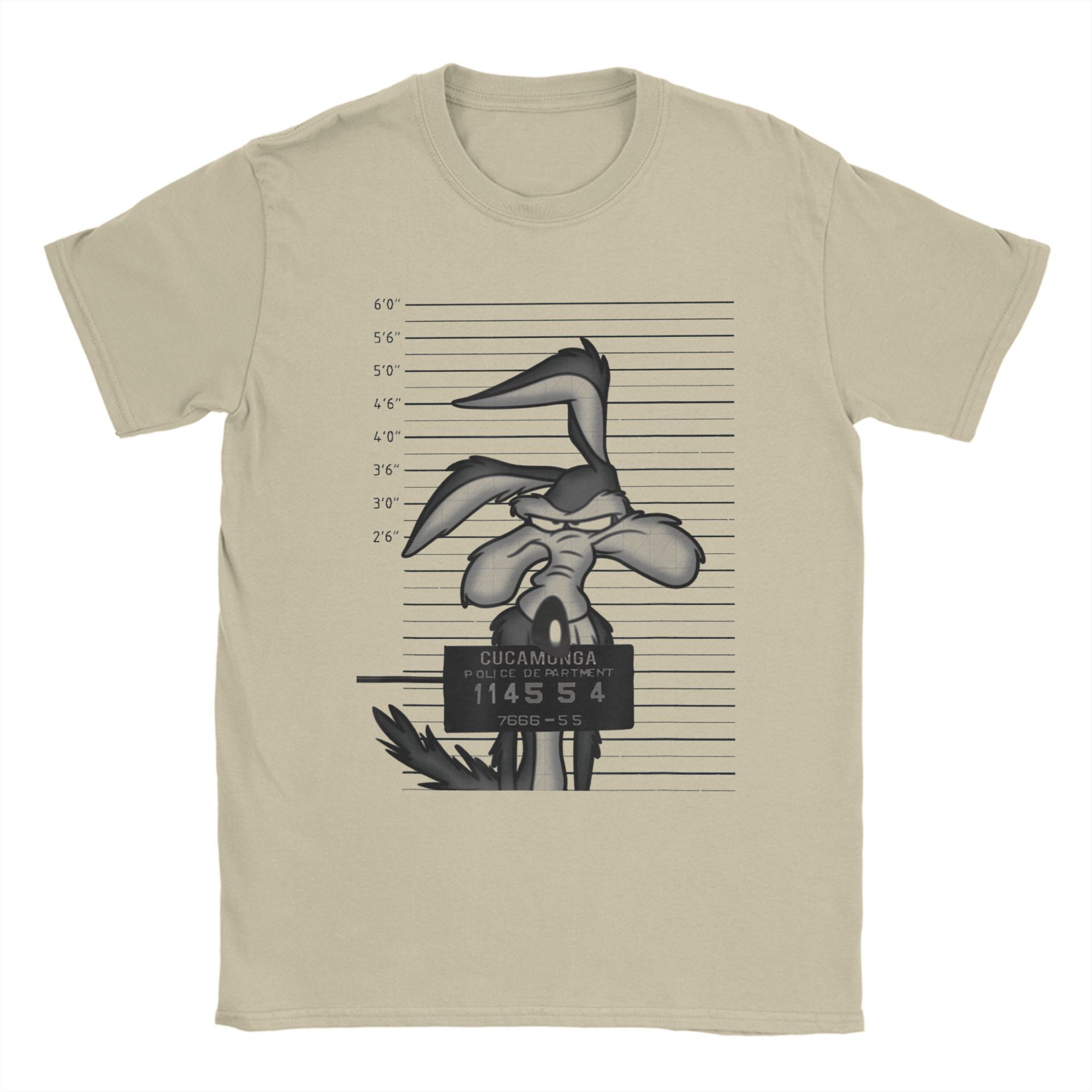 Novelty Wile E. Coyotes Busted T-Shirt Men Round Collar Pure Cotton T Shirts Short Sleeve Tees Summer Clothes M
Novelty Wile E. Coyotes Busted T-Shirt Men Round Collar Pure Cotton T Shirts Short Sleeve Tees Summer Clothes M