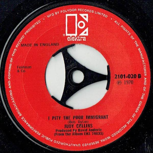 7inch Record JUDY COLLINS Amazing Grace 2101020A Elektra 1970 UK Pop Used
7inch Record JUDY COLLINS Amazing Grace 2101020A Elektra 1970 UK Pop Used