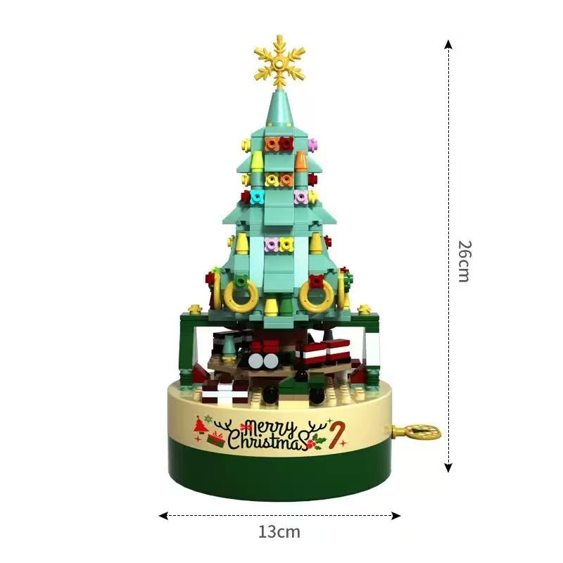 Jaki Christmas Construction Blocks Tree Model Assembly Toy, Holiday Decoration, Music Box Plaything Ornament, Children S Christmas Present
Jaki Christmas Construction Blocks Tree Model Assembly Toy, Holiday Decoration, Music Box Plaything Ornament, Children S Christmas Present