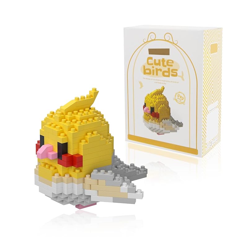 BOROLA micro parrot building set Cute bird parrot theme mini block collection Vibrant and creative toys For kids Fun building toy (Shen Feng style B
BOROLA micro parrot building set Cute bird parrot theme mini block collection Vibrant and creative toys For kids Fun building toy (Shen Feng style B