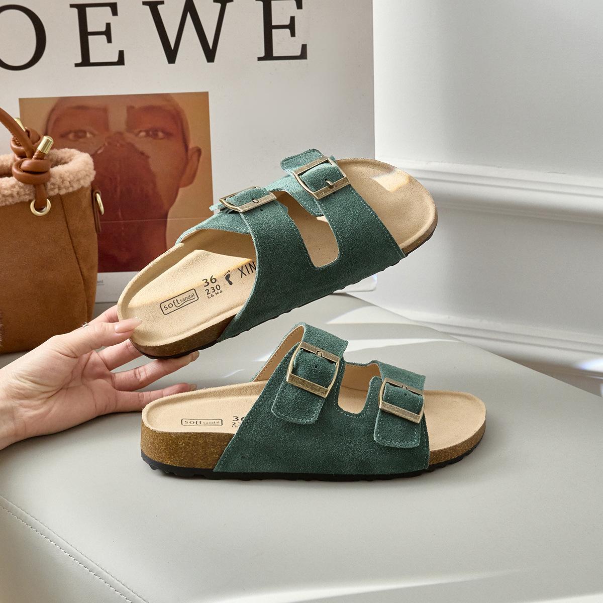 Thick-soled cool slippers women s shoes summer wear 2025 new popular Birkenstocks super fire beach one-word drag 41
Thick-soled cool slippers women s shoes summer wear 2025 new popular Birkenstocks super fire beach one-word drag 41