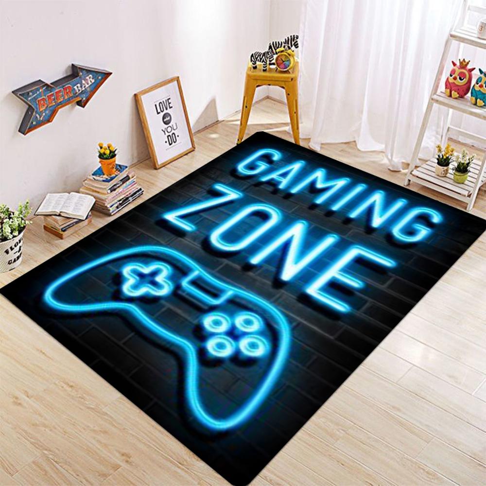 Neon Colorful Gaming Themed Area Rug with Game Controller Design Stylish Fun and Practical Decorative Carpet for Gamer Room 40x60cm
Neon Colorful Gaming Themed Area Rug with Game Controller Design Stylish Fun and Practical Decorative Carpet for Gamer Room 40x60cm