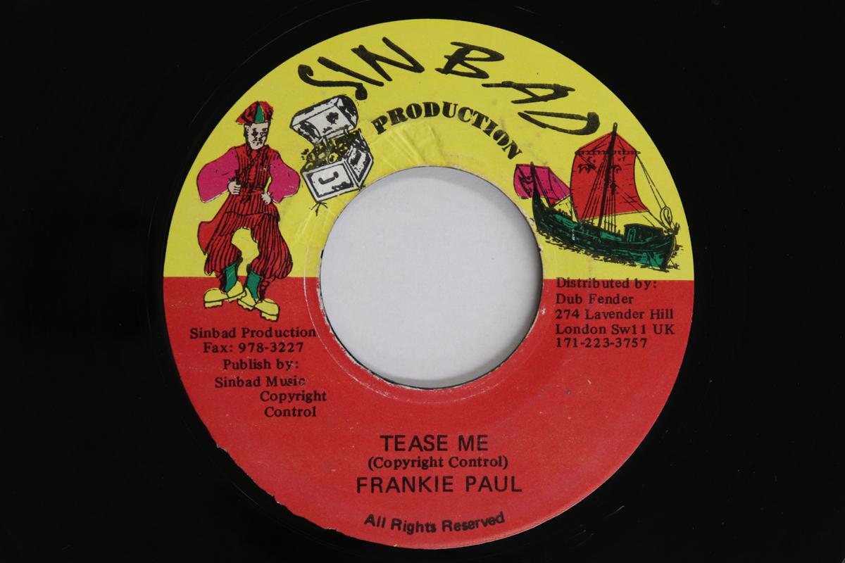7-дюймовая пластинка FRANKIE PAUL Tease Me NONE Sinbad Producti Ямайка Регги Ска Даб Б/у
7-дюймовая пластинка FRANKIE PAUL Tease Me NONE Sinbad Producti Ямайка Регги Ска Даб Б/у
