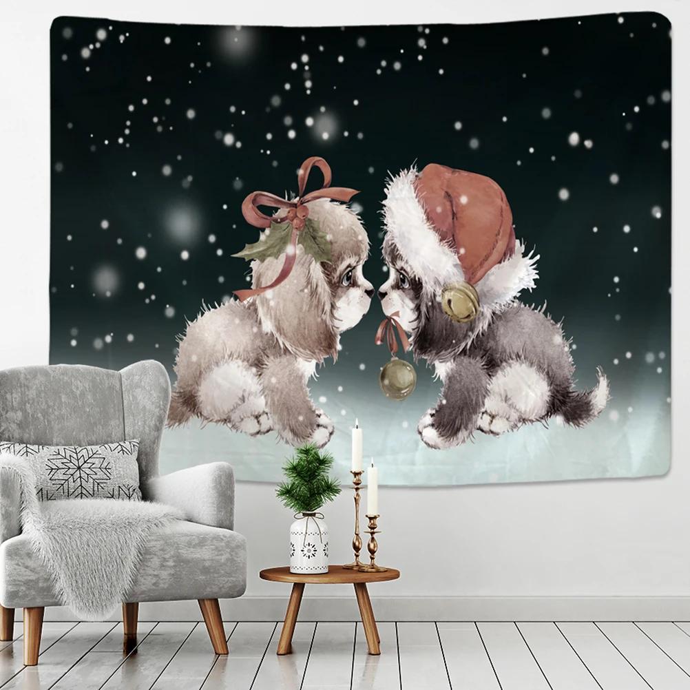 Cartoon Christmas Illustration Tapestry Wall Hanging Hippie Witchcraft Tapiz Holiday Aesthetics Room Home Decor 74x94cm(29x37in)
Cartoon Christmas Illustration Tapestry Wall Hanging Hippie Witchcraft Tapiz Holiday Aesthetics Room Home Decor 74x94cm(29x37in)