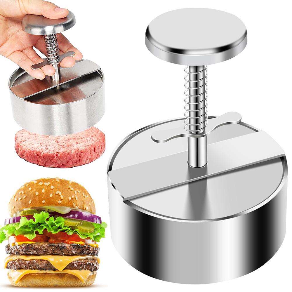 Hamburger Press Burger Patty Maker 304 Stainless Steel Pork Beef Burgers Manual Press Mold for Grill Griddle Meat Tool
Hamburger Press Burger Patty Maker 304 Stainless Steel Pork Beef Burgers Manual Press Mold for Grill Griddle Meat Tool