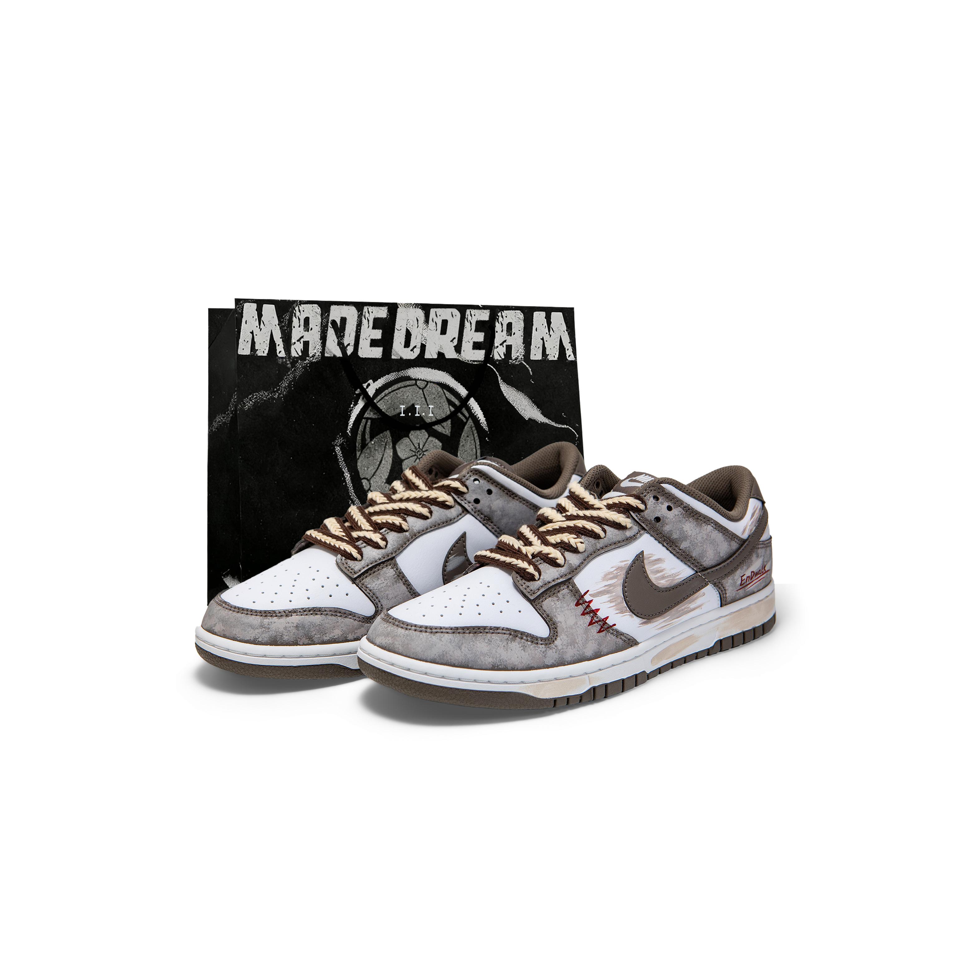Nike Dunk Abrasion Resistant Breathable Abrasion Resistant Breathable Low top Skateboard Shoes Men s Gray Brown HF5441-111(Team1704-SBOX) 43
Nike Dunk Abrasion Resistant Breathable Abrasion Resistant Breathable Low top Skateboard Shoes Men s Gray Brown HF5441-111(Team1704-SBOX) 43
