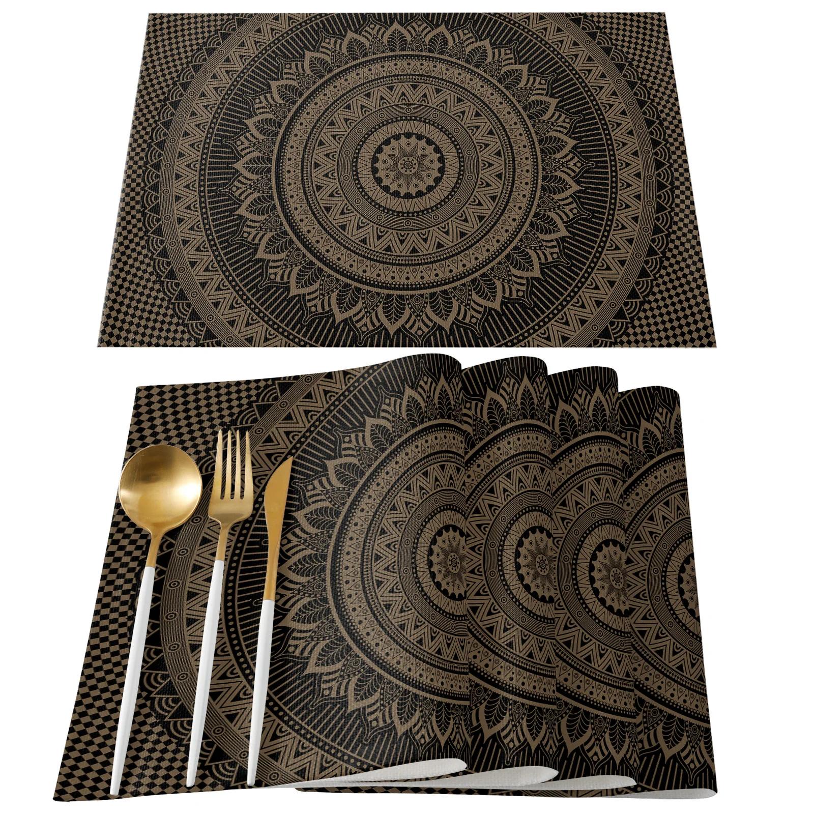 Bohemian Mandala Placemats Washable Boho Floral Flower Place Mat for Home Party Dining Tables Wedding Kitchen Banquets Decor 2pcs 30x45cm
Bohemian Mandala Placemats Washable Boho Floral Flower Place Mat for Home Party Dining Tables Wedding Kitchen Banquets Decor 2pcs 30x45cm