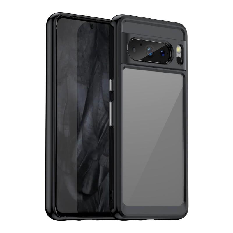 For Google Pixel 8 Pro Back Cover WANLONFENG XC Series TPU Acrylic Phone Case with Tempered Glass Film Transparent Blue
For Google Pixel 8 Pro Back Cover WANLONFENG XC Series TPU Acrylic Phone Case with Tempered Glass Film Transparent Blue