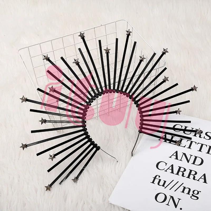 Goddess Anna Halo Hair Hoop Lolita Crown Headpiece Halloween Witch Dress up Hair accessories Wedding Bride Hair Band Headdress
Goddess Anna Halo Hair Hoop Lolita Crown Headpiece Halloween Witch Dress up Hair accessories Wedding Bride Hair Band Headdress