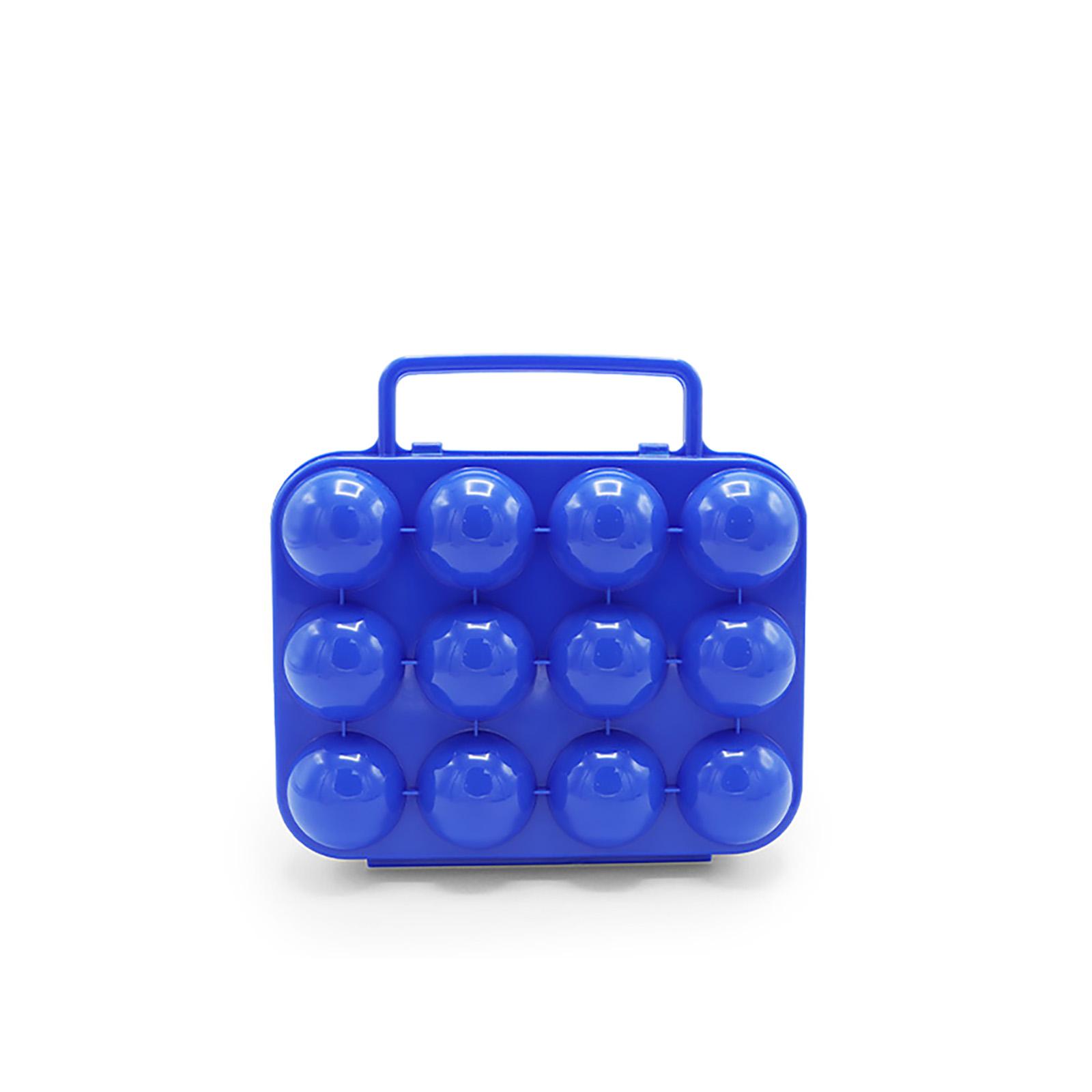 Shockproof Egg Box Portable Egg 12 Grid Storage Box Shockproof Egg Box Necessary For Camping Picnic Thickened Egg Box Travel Outdoor 20 x 19 x 7cm blue #1
Shockproof Egg Box Portable Egg 12 Grid Storage Box Shockproof Egg Box Necessary For Camping Picnic Thickened Egg Box Travel Outdoor 20 x 19 x 7cm blue #1