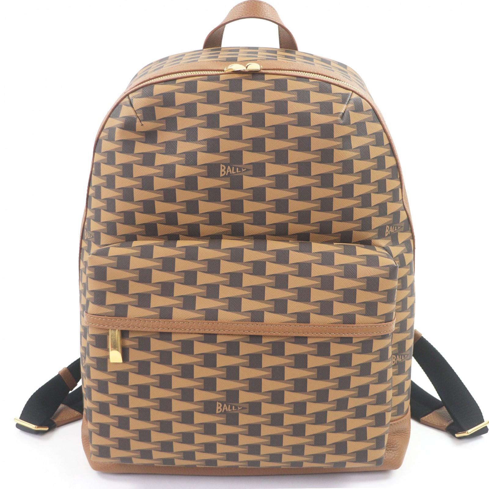 Pristine BALLY Backpack · Daypack PENNANT Coated canvas Brown Used
Pristine BALLY Backpack · Daypack PENNANT Coated canvas Brown Used