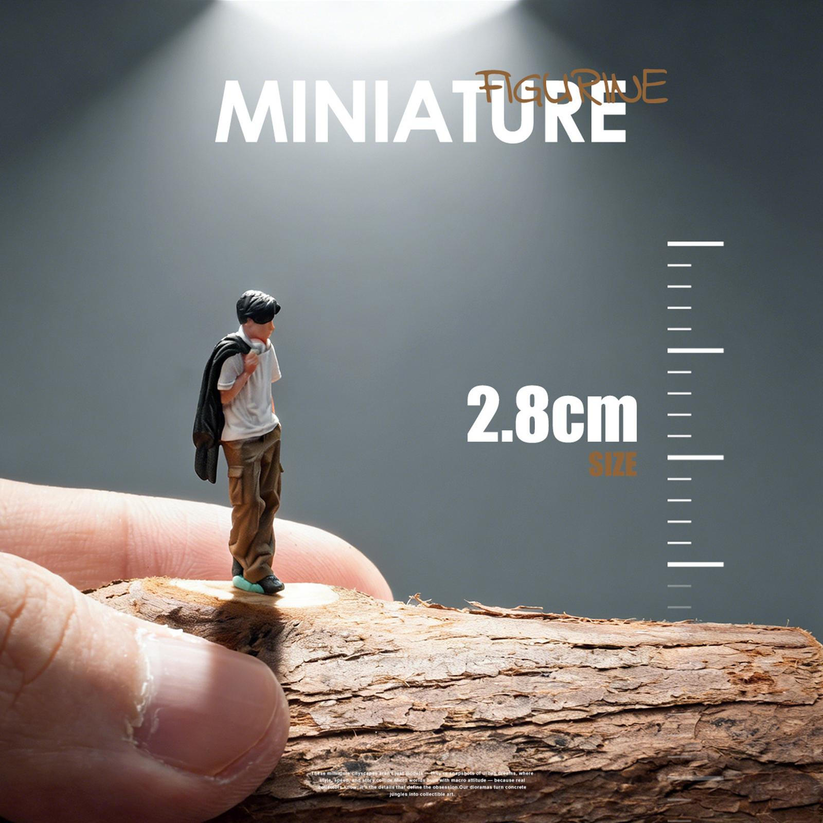1/64 Scale Short Sleeves Model Tiny People Role Play Photo Prop Mini Stylish Man Figure for
1/64 Scale Short Sleeves Model Tiny People Role Play Photo Prop Mini Stylish Man Figure for
