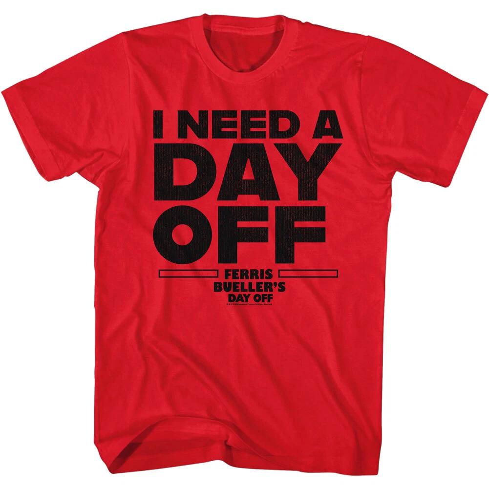 Ferris Bueller I Need a Day Off Men s T Shirt M
Ferris Bueller I Need a Day Off Men s T Shirt M