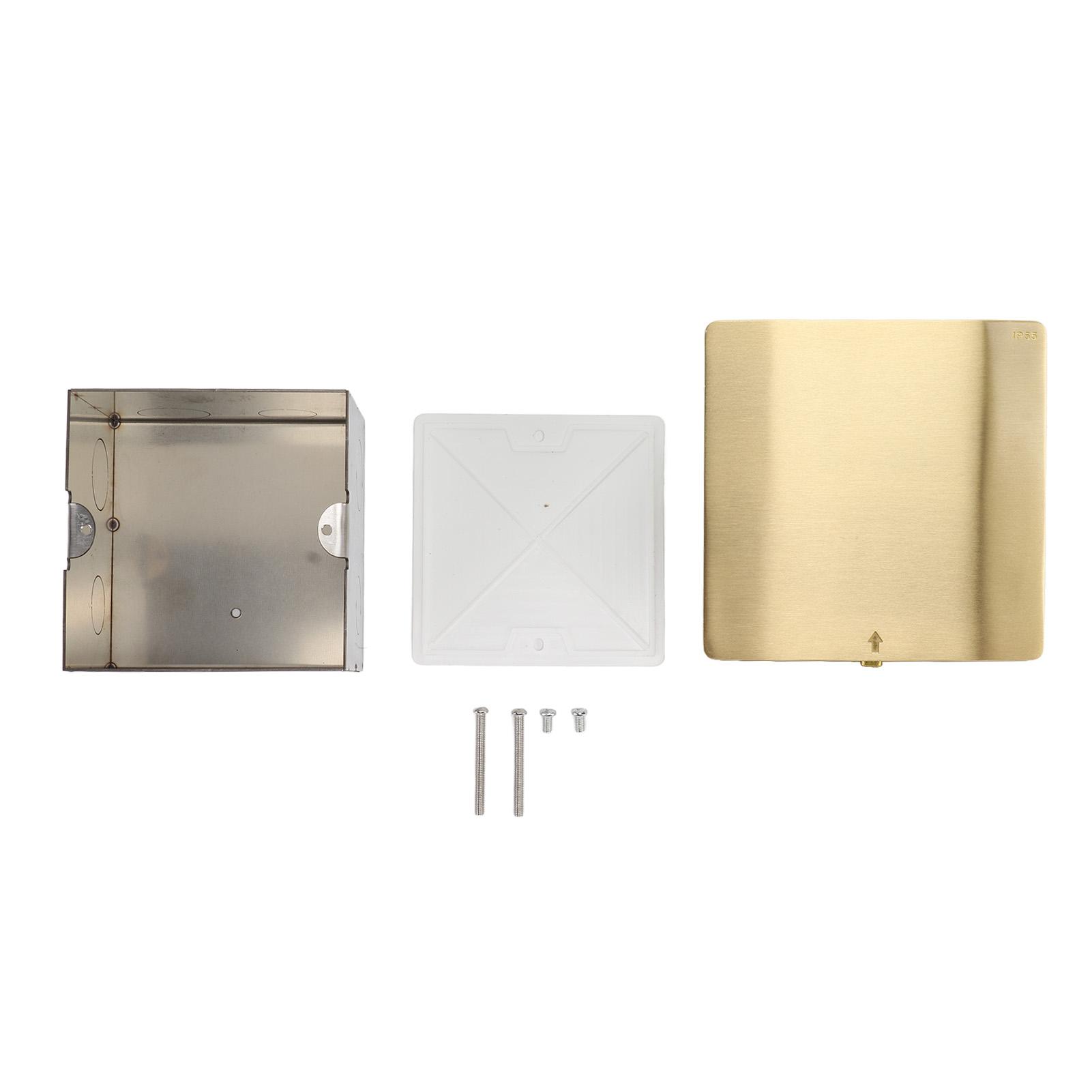 Concealed Floor Socket Brass Space Saving Flame Retardant Heat Resistant Universal Socket 250V
Concealed Floor Socket Brass Space Saving Flame Retardant Heat Resistant Universal Socket 250V