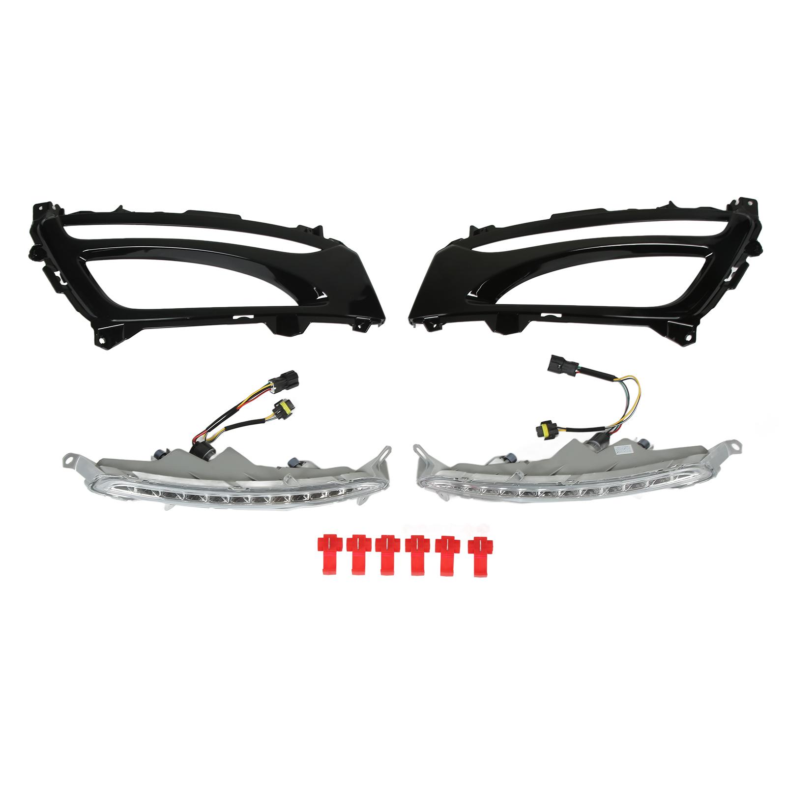 Daytime Running Light 865514C000 Front Fog Driving Lamp with Bezel Bracket Replacement for Kia
Daytime Running Light 865514C000 Front Fog Driving Lamp with Bezel Bracket Replacement for Kia