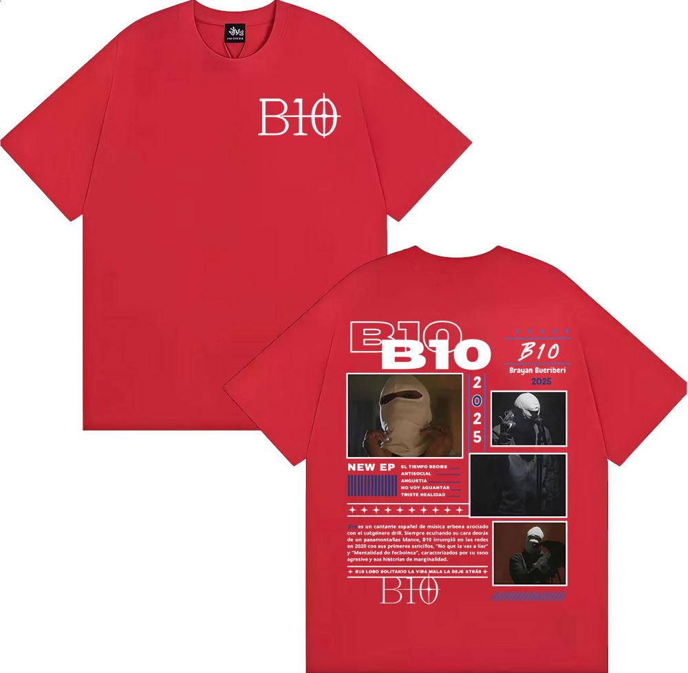 Rapper B10 Byayan Bueriberi Tour 2025 Tshirts Unisex Fashion Hip Hop Pop Music T Shirt Male High Quality Cotton Oversized Tshirt S
Rapper B10 Byayan Bueriberi Tour 2025 Tshirts Unisex Fashion Hip Hop Pop Music T Shirt Male High Quality Cotton Oversized Tshirt S
