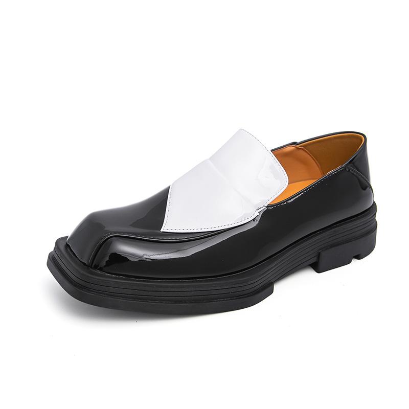 Retro style literary men s foot loafers large size fashionable platform shoes leather surface wear loafers 39
Retro style literary men s foot loafers large size fashionable platform shoes leather surface wear loafers 39