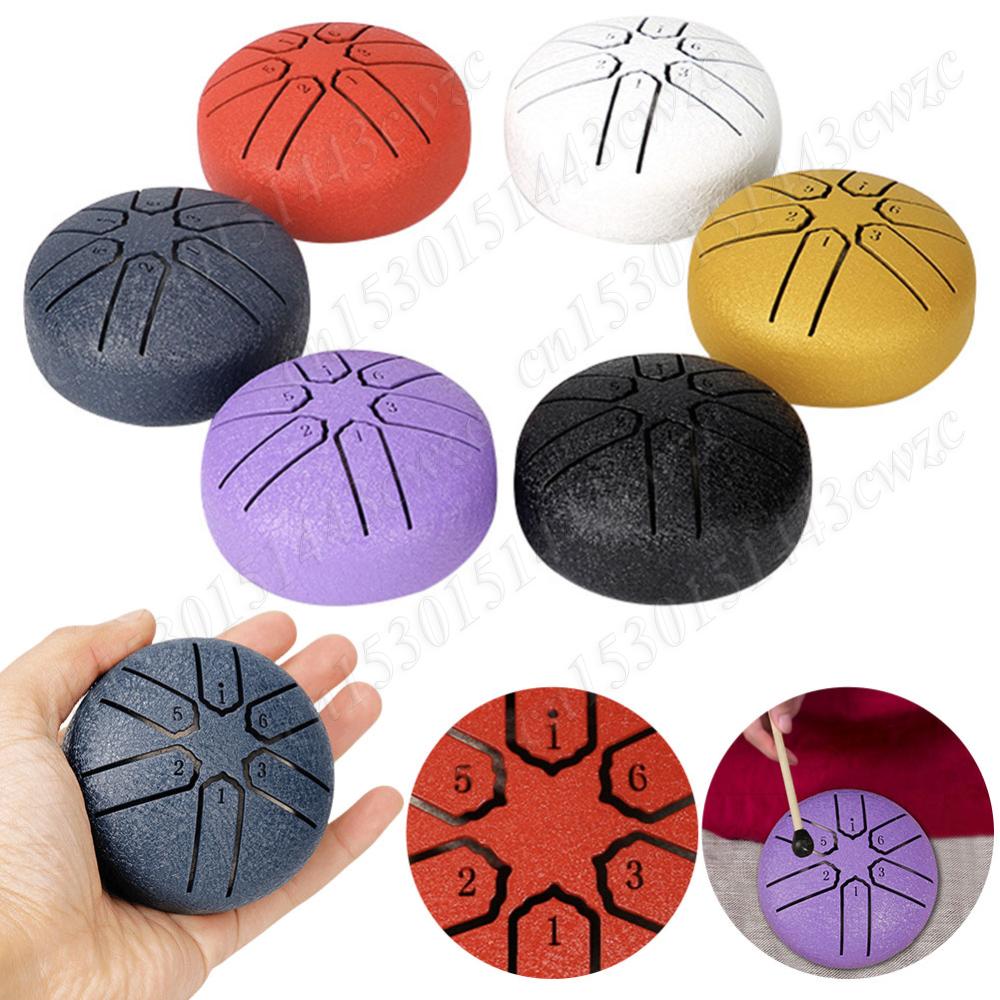 3 Inches 6-Tones Steel Tongue Drum Rain Drum for Outside Drum Instrument Mini Hand Pan Drums Musical Instruments Drum Accessorie темно-синий
3 Inches 6-Tones Steel Tongue Drum Rain Drum for Outside Drum Instrument Mini Hand Pan Drums Musical Instruments Drum Accessorie темно-синий