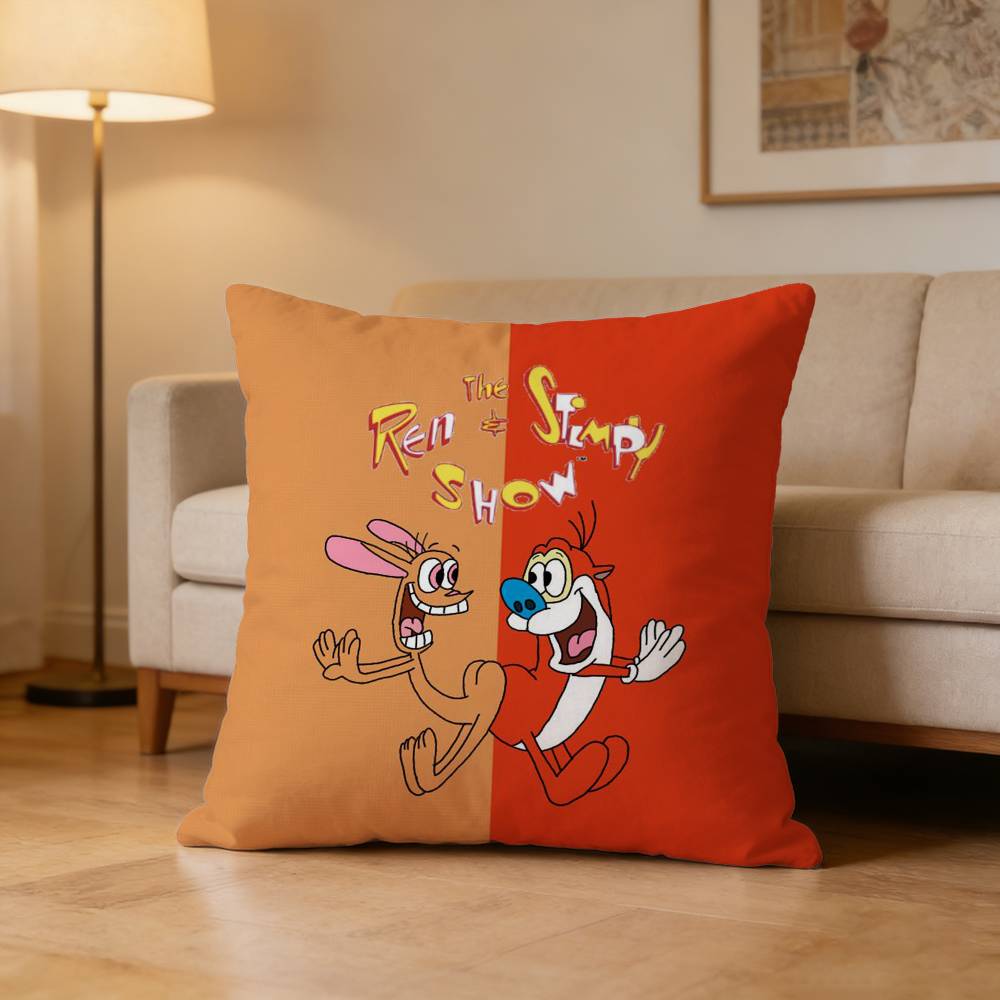 The RRen and Stimpy Show Pillow Case Pattern Printed Pillowcase For Living Room Sofa Cushion Cover 30x30cm
The RRen and Stimpy Show Pillow Case Pattern Printed Pillowcase For Living Room Sofa Cushion Cover 30x30cm