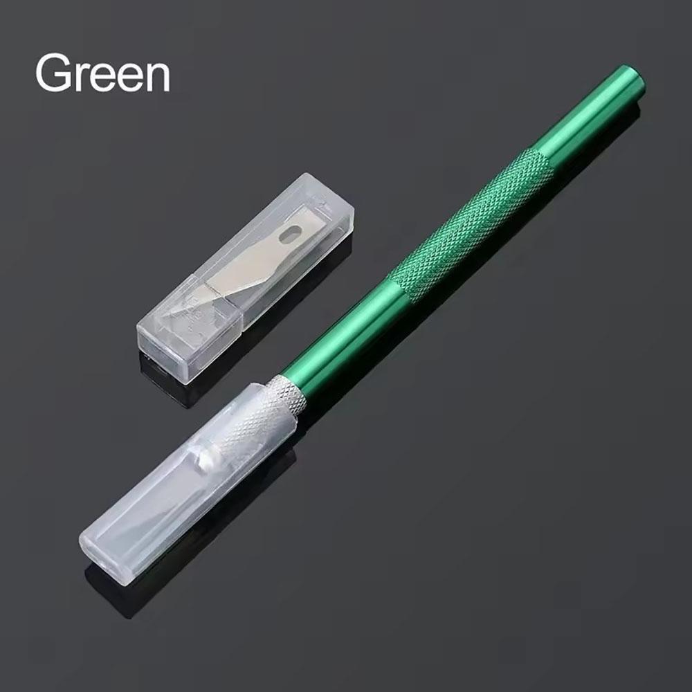 Colorful Aluminum Alloy Wood Cutting Knives, Sculpting Tool, Utility, Engraving, Sharp Metal Scaffold, Wood Cutting Blade зелений
Colorful Aluminum Alloy Wood Cutting Knives, Sculpting Tool, Utility, Engraving, Sharp Metal Scaffold, Wood Cutting Blade зелений