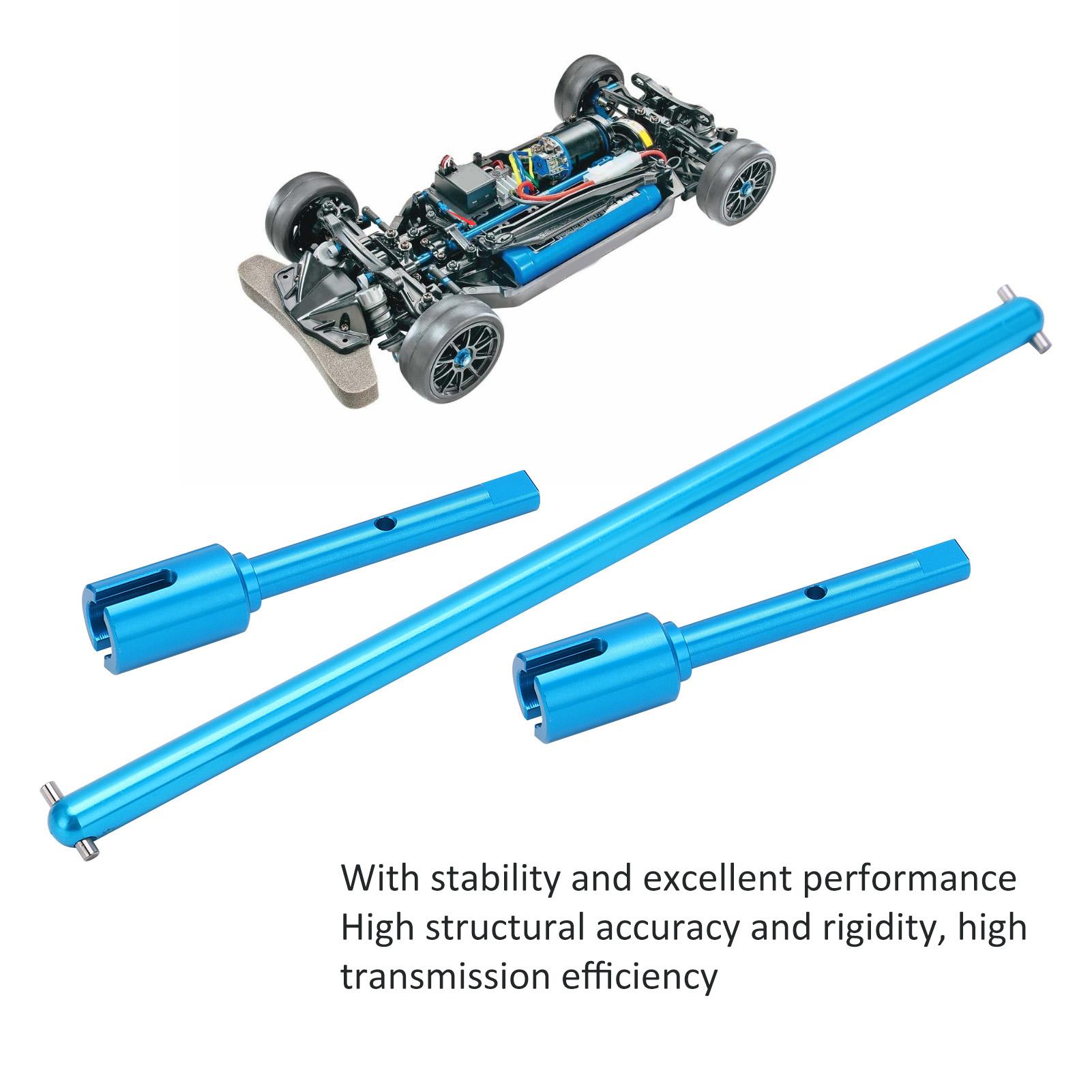 Joint Shaft Set Aluminum Lightweight Blue Propeller Joint Shaft Set with Connector Cup for Tamiya TT02 RC Car
Joint Shaft Set Aluminum Lightweight Blue Propeller Joint Shaft Set with Connector Cup for Tamiya TT02 RC Car