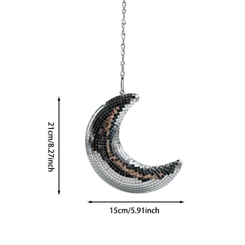 Подвеска Retro Disco Moon - светоотражающий декор для вечеринки 15x21cm
Подвеска Retro Disco Moon - светоотражающий декор для вечеринки 15x21cm